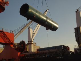 Zinc oxide rotary kiln